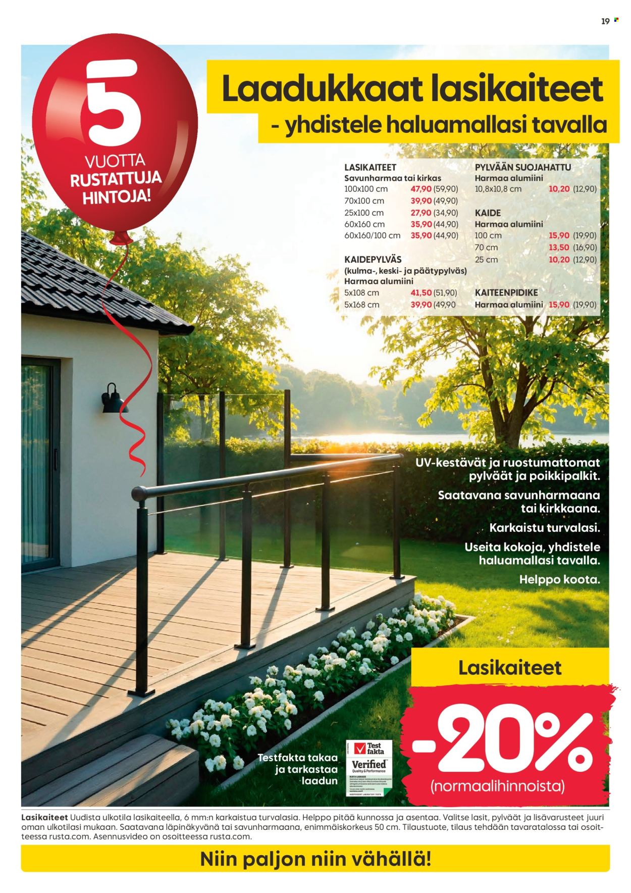 Rusta tarjoukset - 12.05.2025 - 18.05.2025. Sivu 19