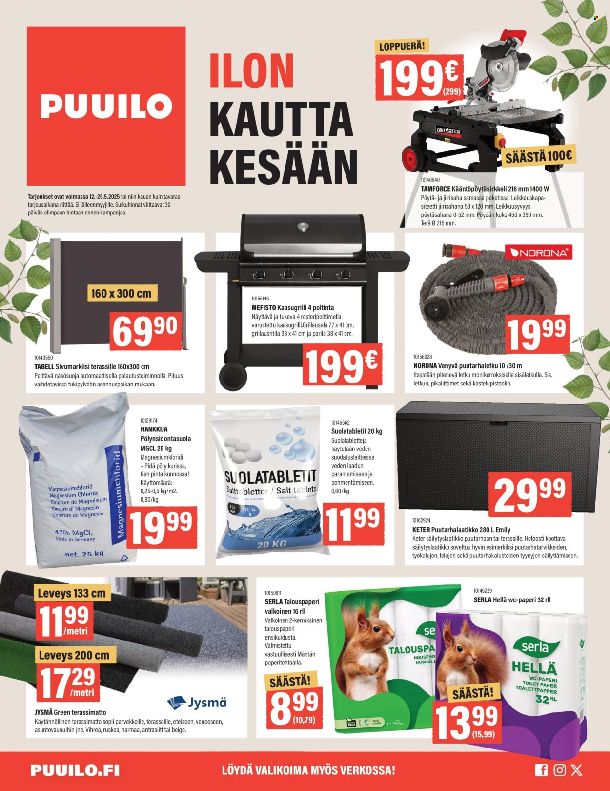Puuilo tarjoukset - 12.05.2025 - 25.05.2025. Sivu 1