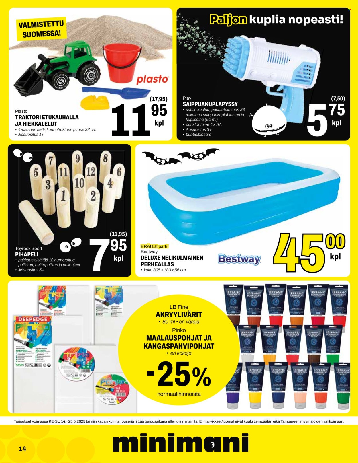 Minimani tarjoukset - 14.05.2025 - 25.05.2025. Sivu 14