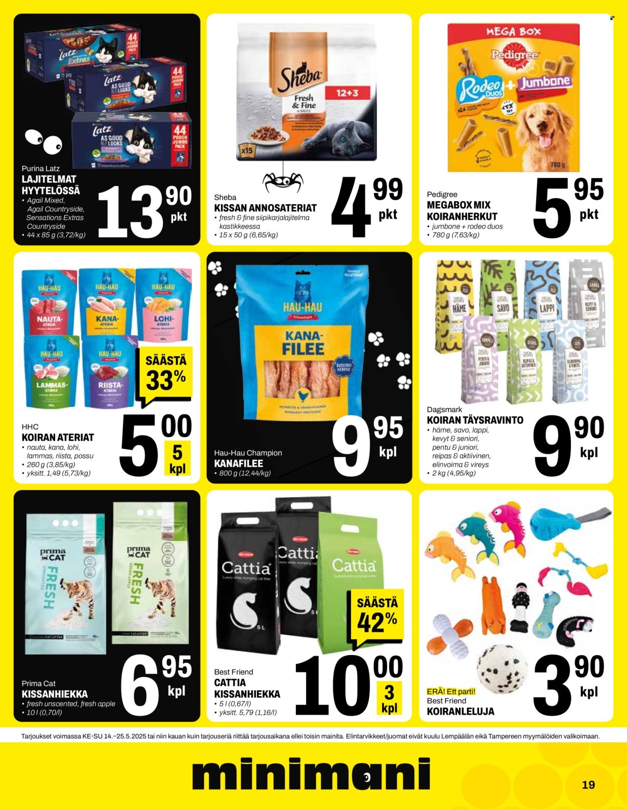 Minimani tarjoukset - 14.05.2025 - 25.05.2025. Sivu 19