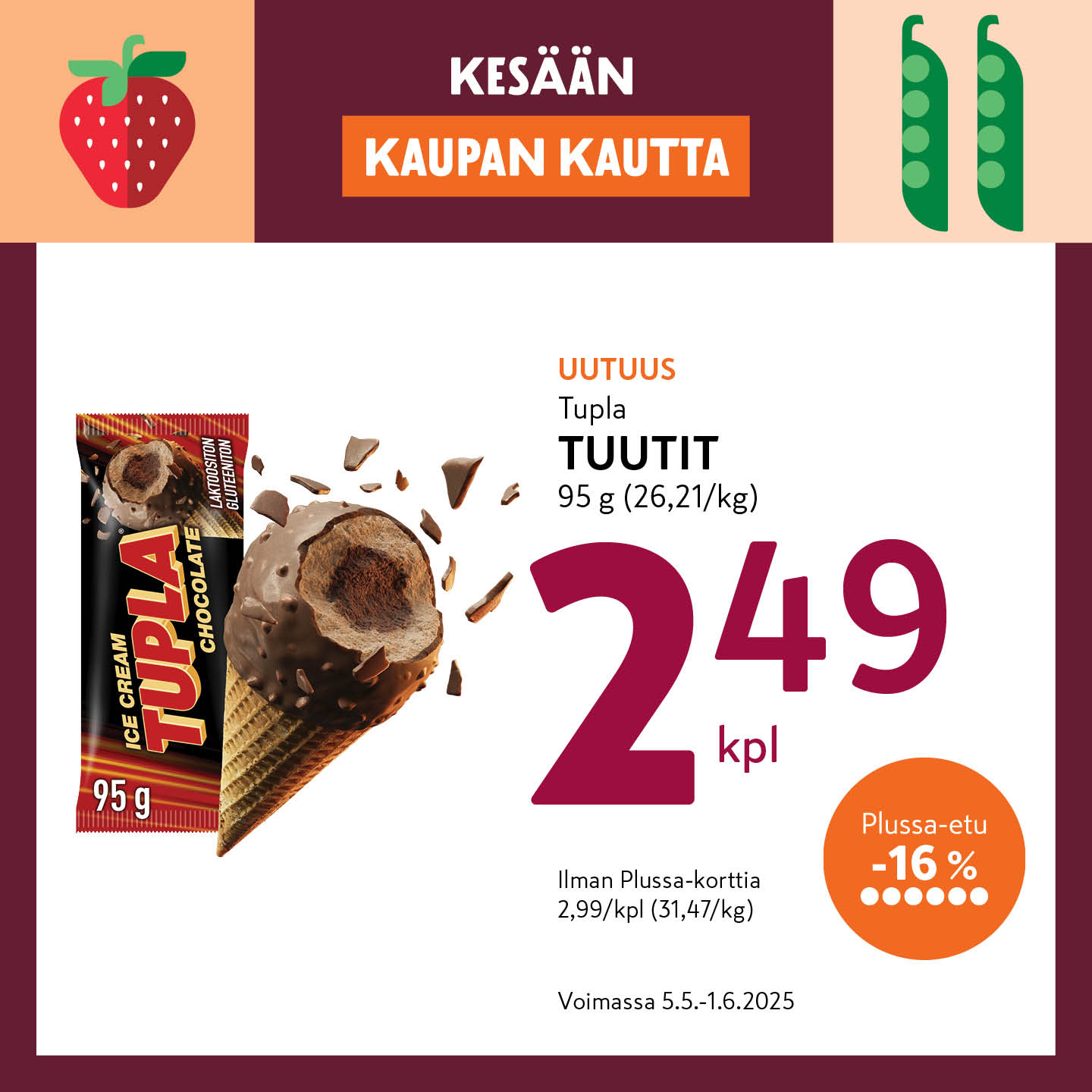 K-market tarjoukset - 05.05.2025 - 01.06.2025. Sivu 7