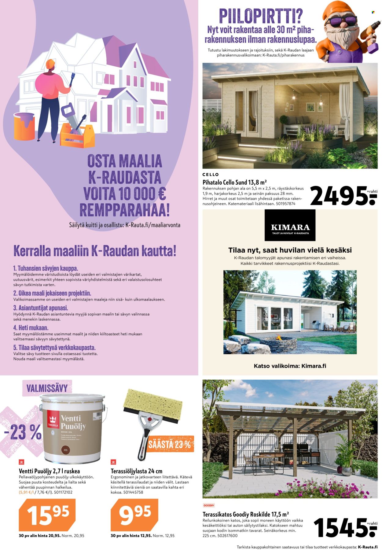 K-Rauta tarjoukset - 14.05.2025 - 27.05.2025. Sivu 5
