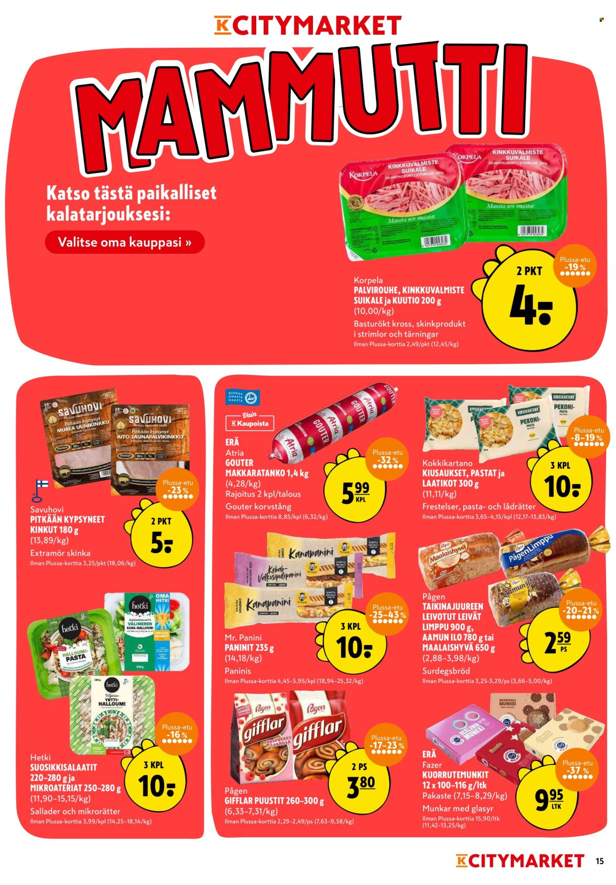 K-citymarket tarjoukset - 15.05.2025 - 25.05.2025. Sivu 15