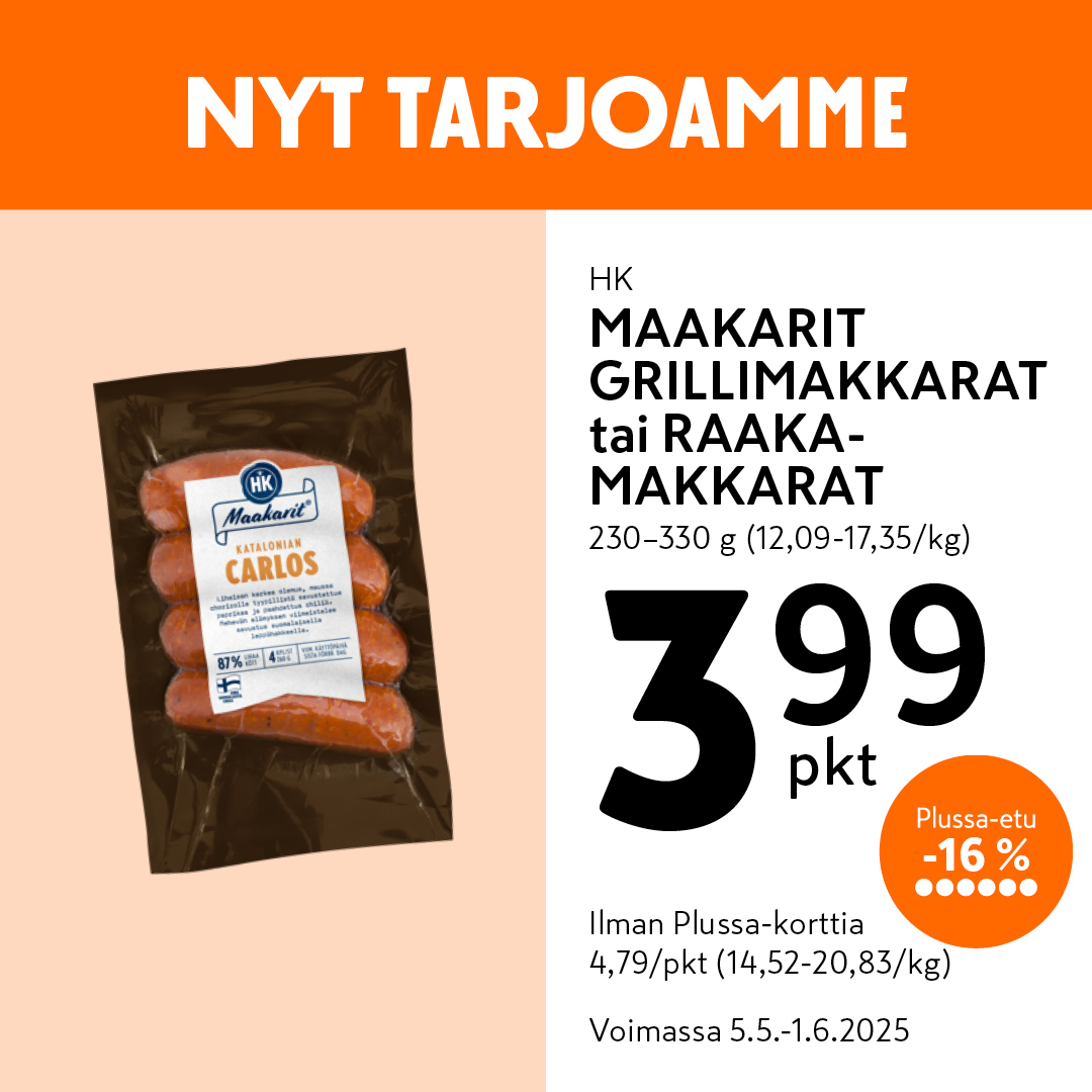 K-market tarjoukset - 05.05.2025 - 01.06.2025. Sivu 3