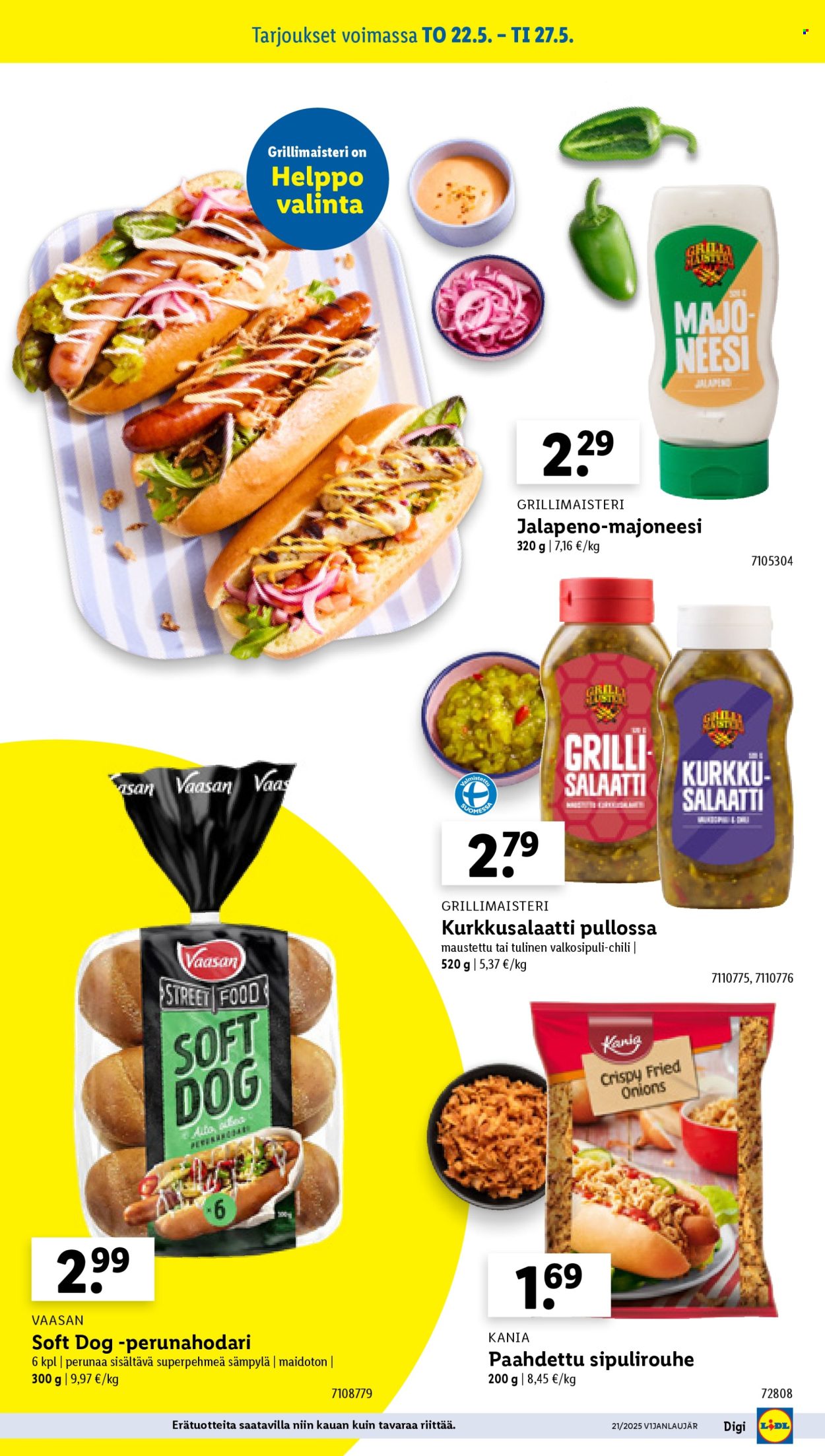 Lidl tarjoukset - 22.05.2025 - 27.05.2025. Sivu 13