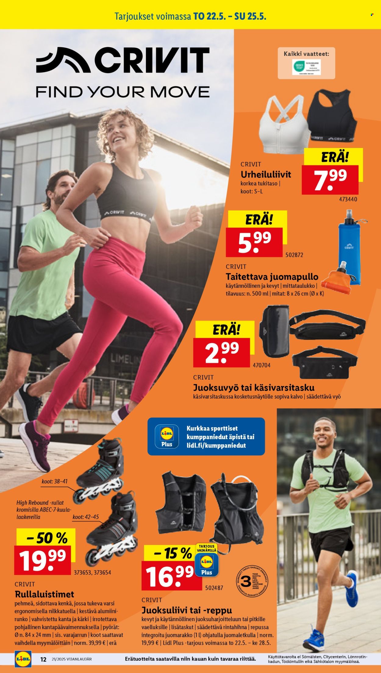 Lidl tarjoukset - 22.05.2025 - 27.05.2025. Sivu 16