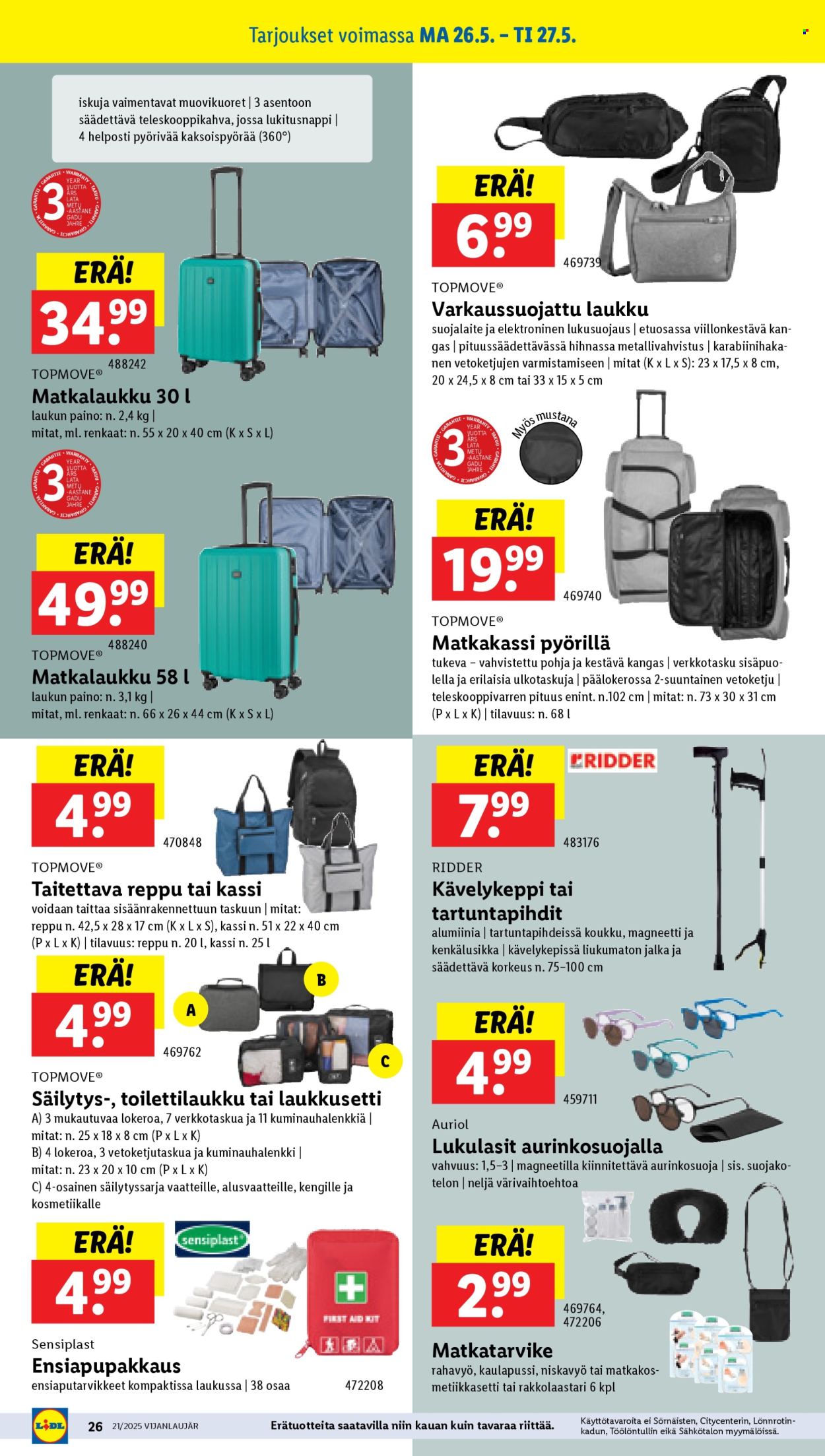 Lidl tarjoukset - 22.05.2025 - 27.05.2025. Sivu 34