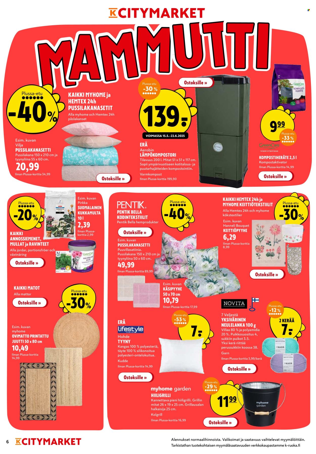 K-citymarket tarjoukset - 19.05.2025 - 25.05.2025. Sivu 6