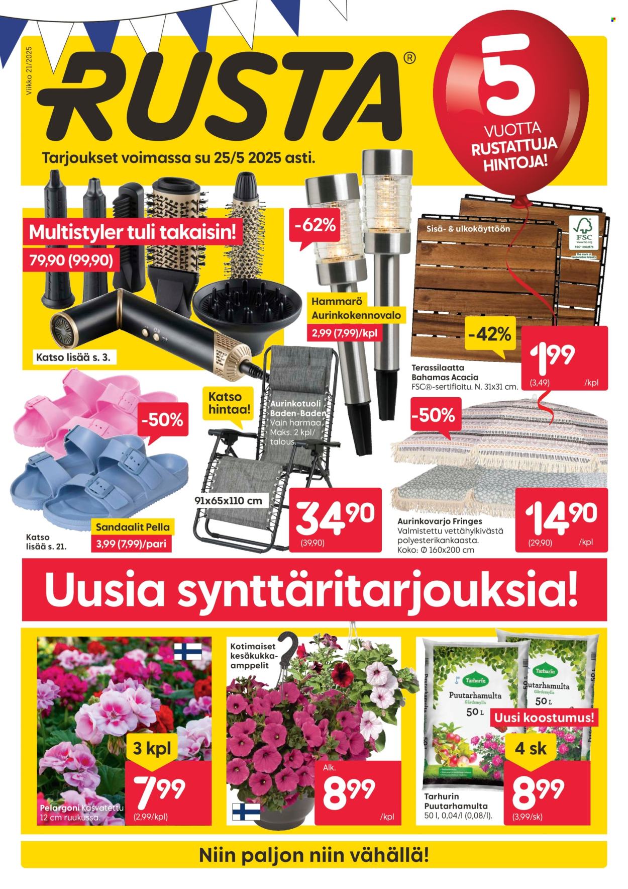 Rusta tarjoukset - 19.05.2025 - 25.05.2025. Sivu 1