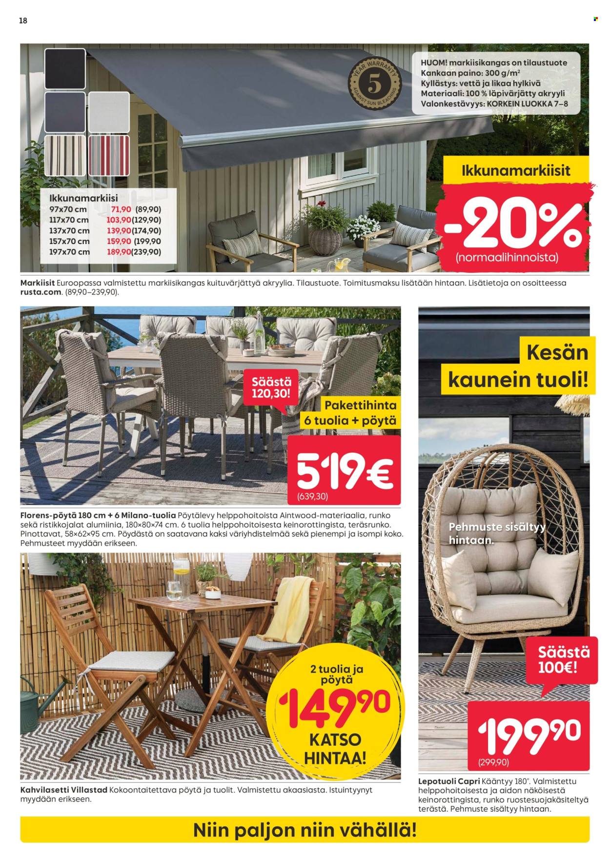 Rusta tarjoukset - 19.05.2025 - 25.05.2025. Sivu 18