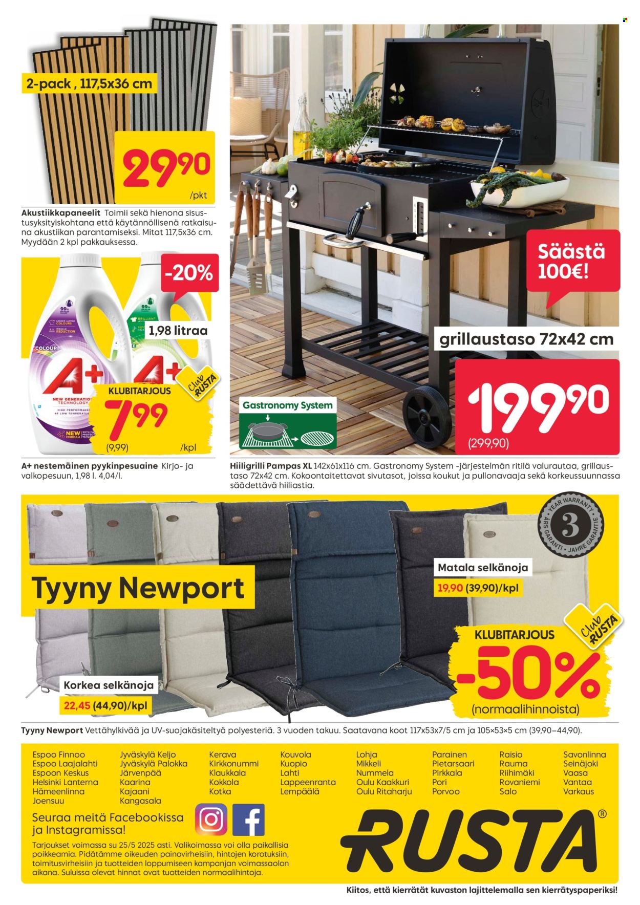 Rusta tarjoukset - 19.05.2025 - 25.05.2025. Sivu 28