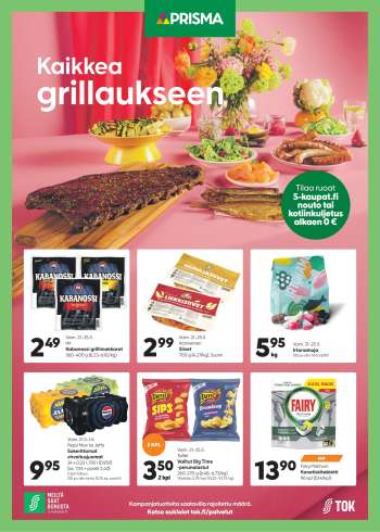 Prisma tarjoukset  - 21.05.2025 - 25.05.2025.