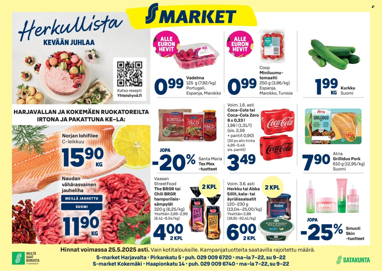 S-market tarjoukset - 21.05.2025 - 25.05.2025. Sivu 1