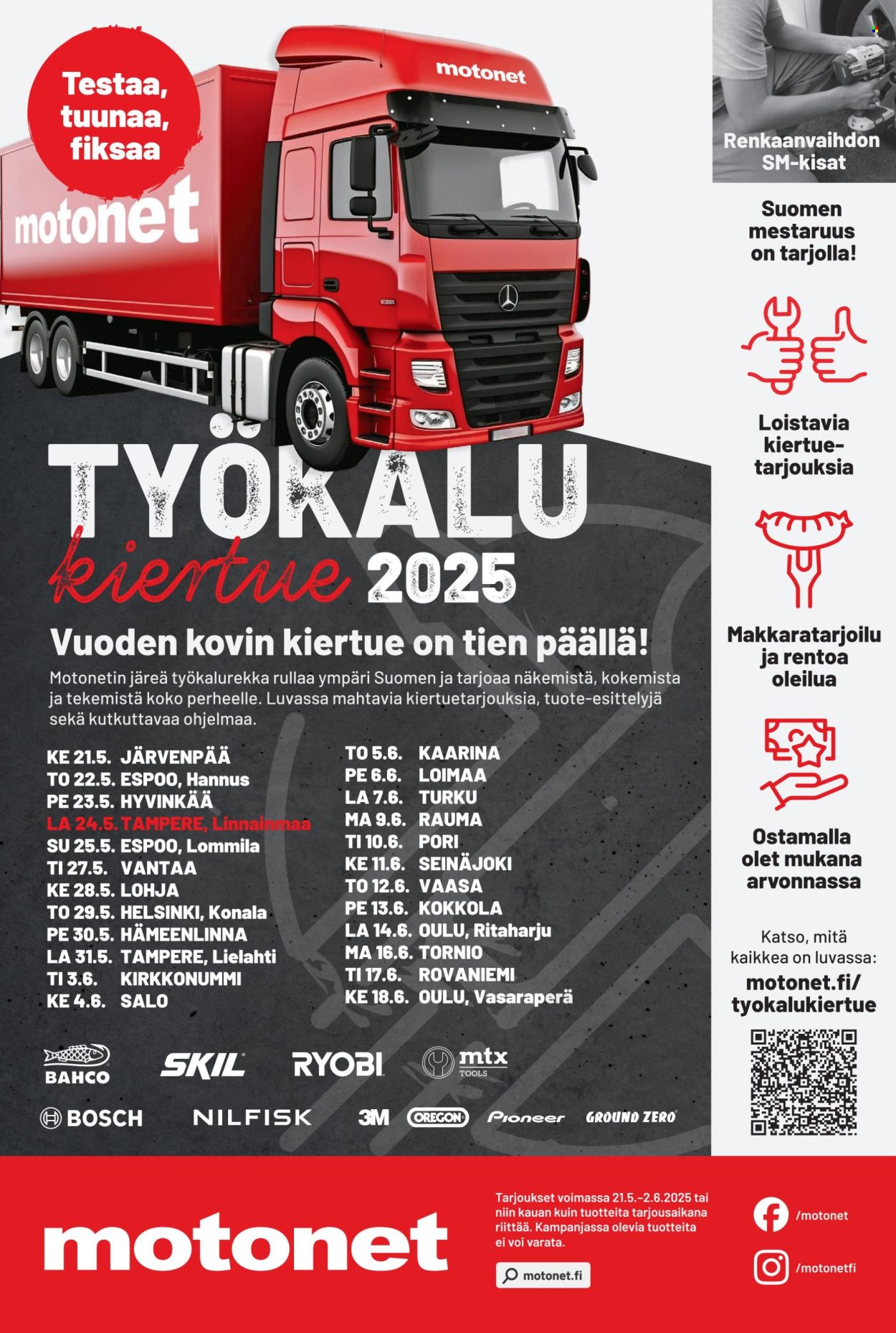 Motonet tarjoukset - 22.05.2025 - 25.05.2025. Sivu 24