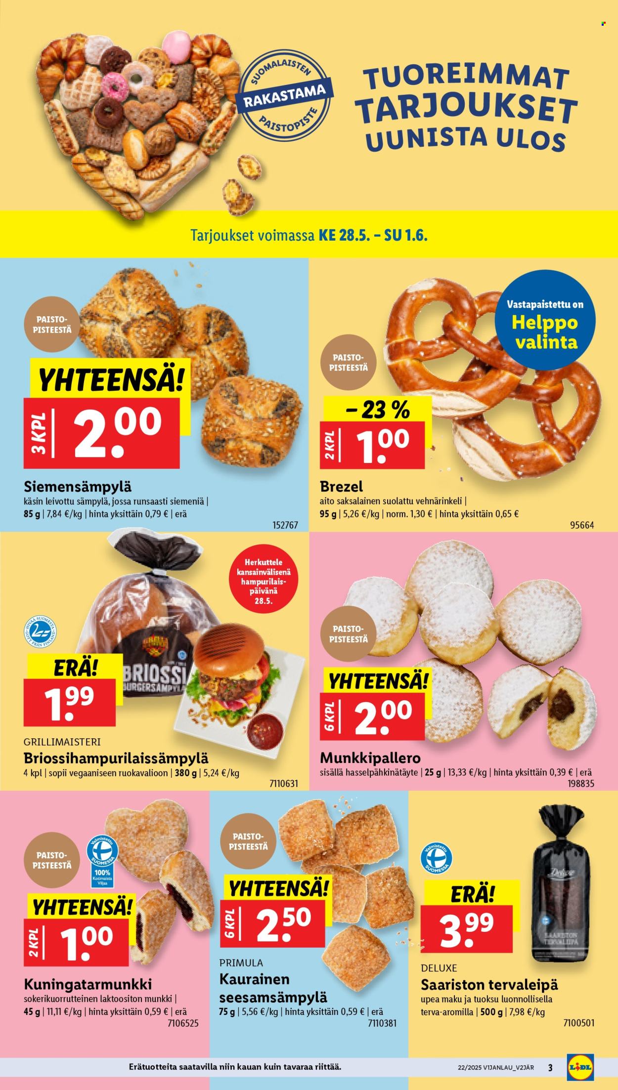 Lidl tarjoukset - 28.05.2025 - 04.06.2025. Sivu 3