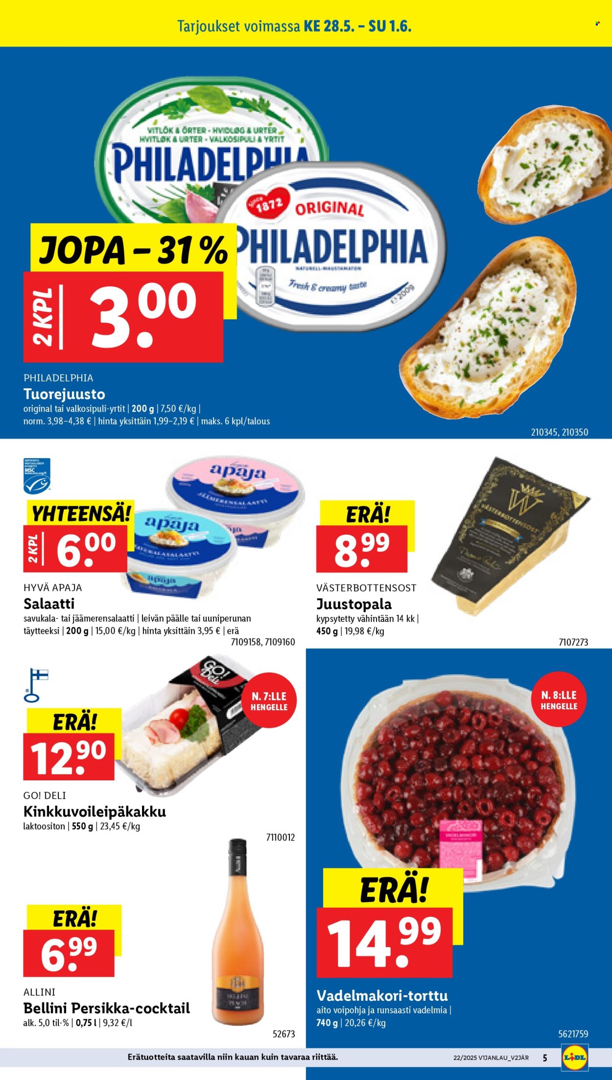 Lidl tarjoukset - 28.05.2025 - 04.06.2025. Sivu 5