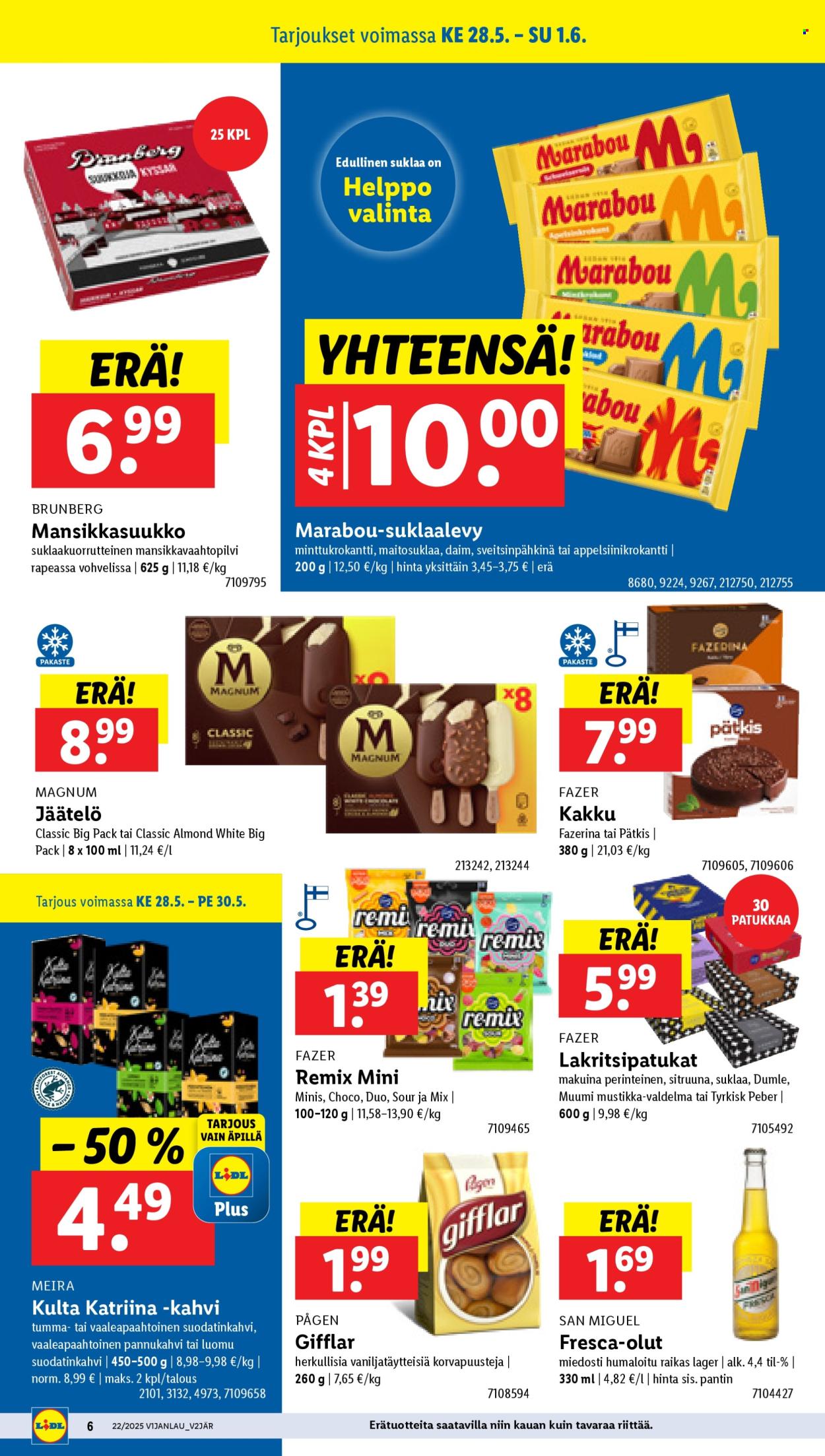 Lidl tarjoukset - 28.05.2025 - 04.06.2025. Sivu 6