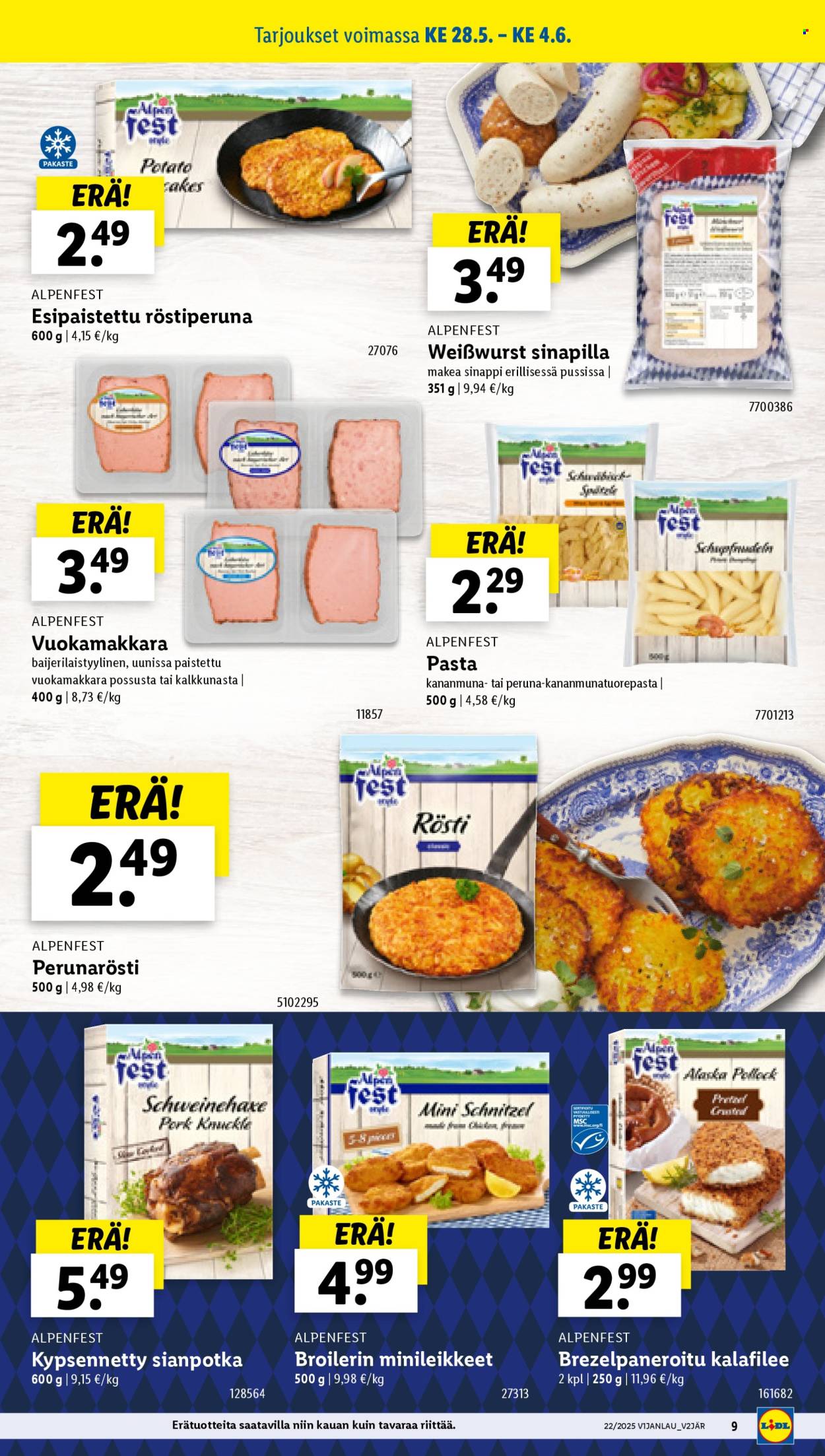 Lidl tarjoukset - 28.05.2025 - 04.06.2025. Sivu 9