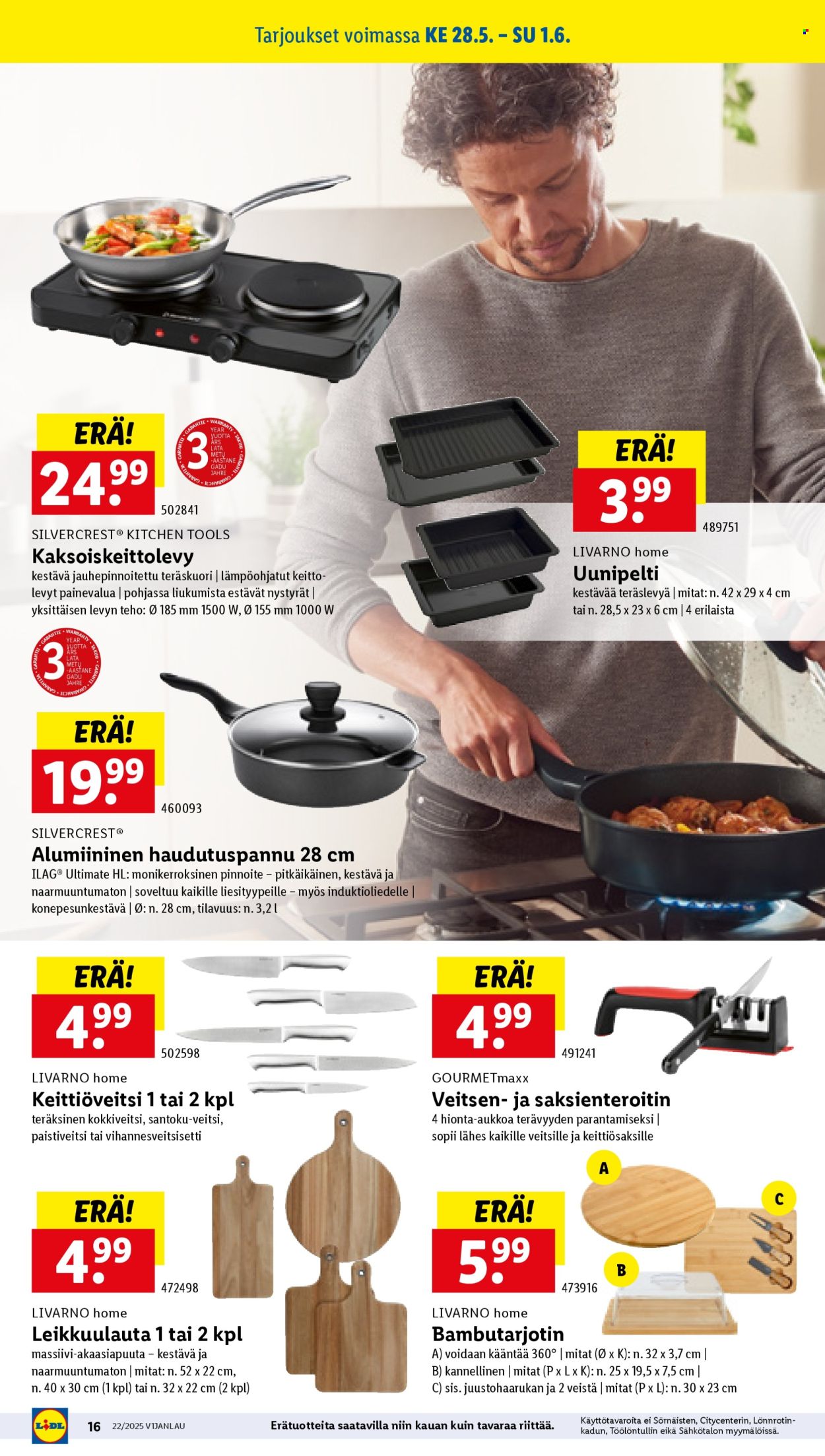 Lidl tarjoukset - 28.05.2025 - 04.06.2025. Sivu 16