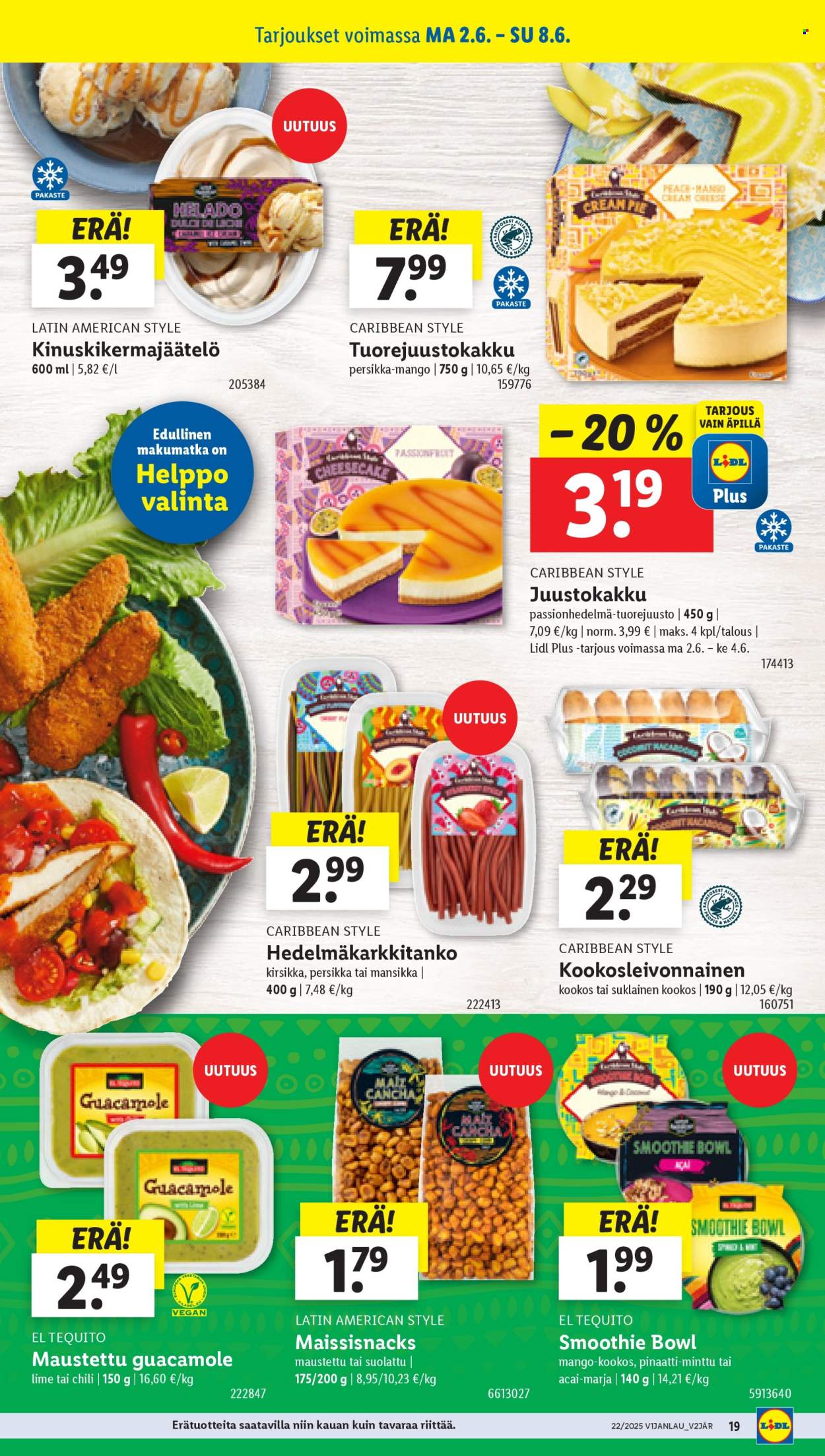 Lidl tarjoukset - 28.05.2025 - 04.06.2025. Sivu 19