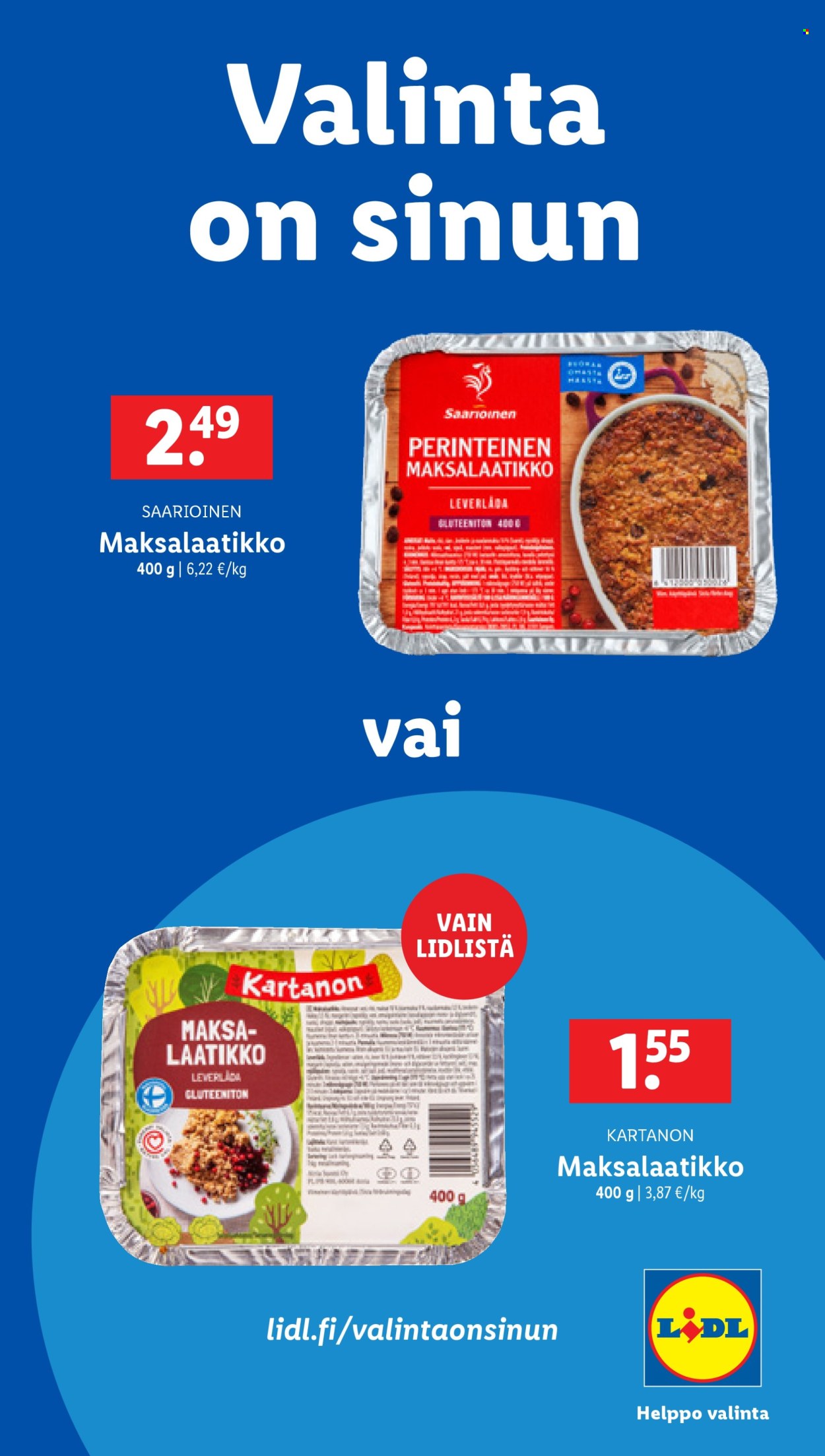 Lidl tarjoukset - 28.05.2025 - 04.06.2025. Sivu 32
