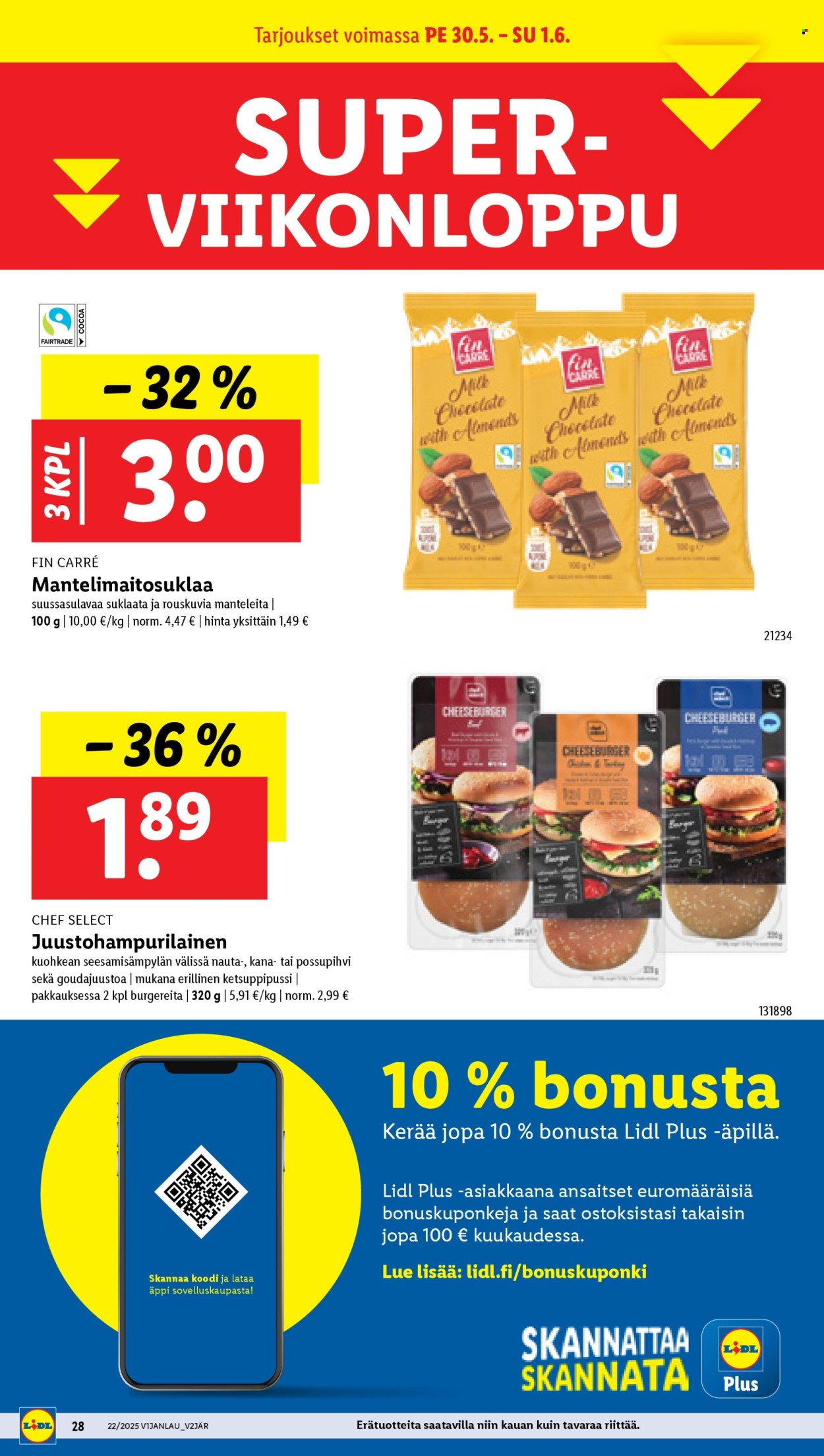 Lidl tarjoukset - 28.05.2025 - 04.06.2025. Sivu 36