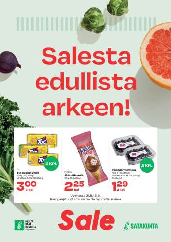 Sale tarjoukset  - 21.05.2025 - 03.06.2025.