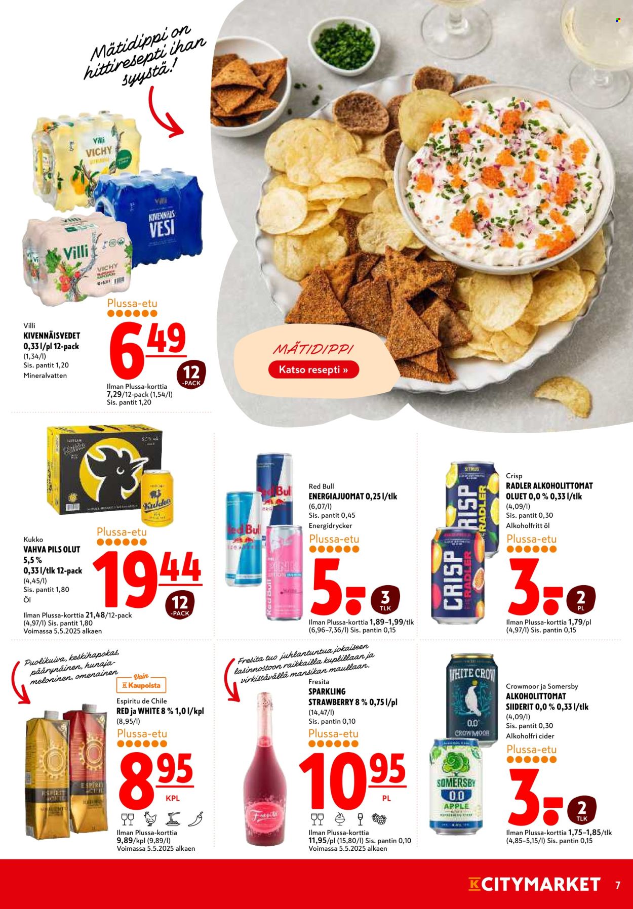 K-citymarket tarjoukset - 26.05.2025 - 04.06.2025. Sivu 7