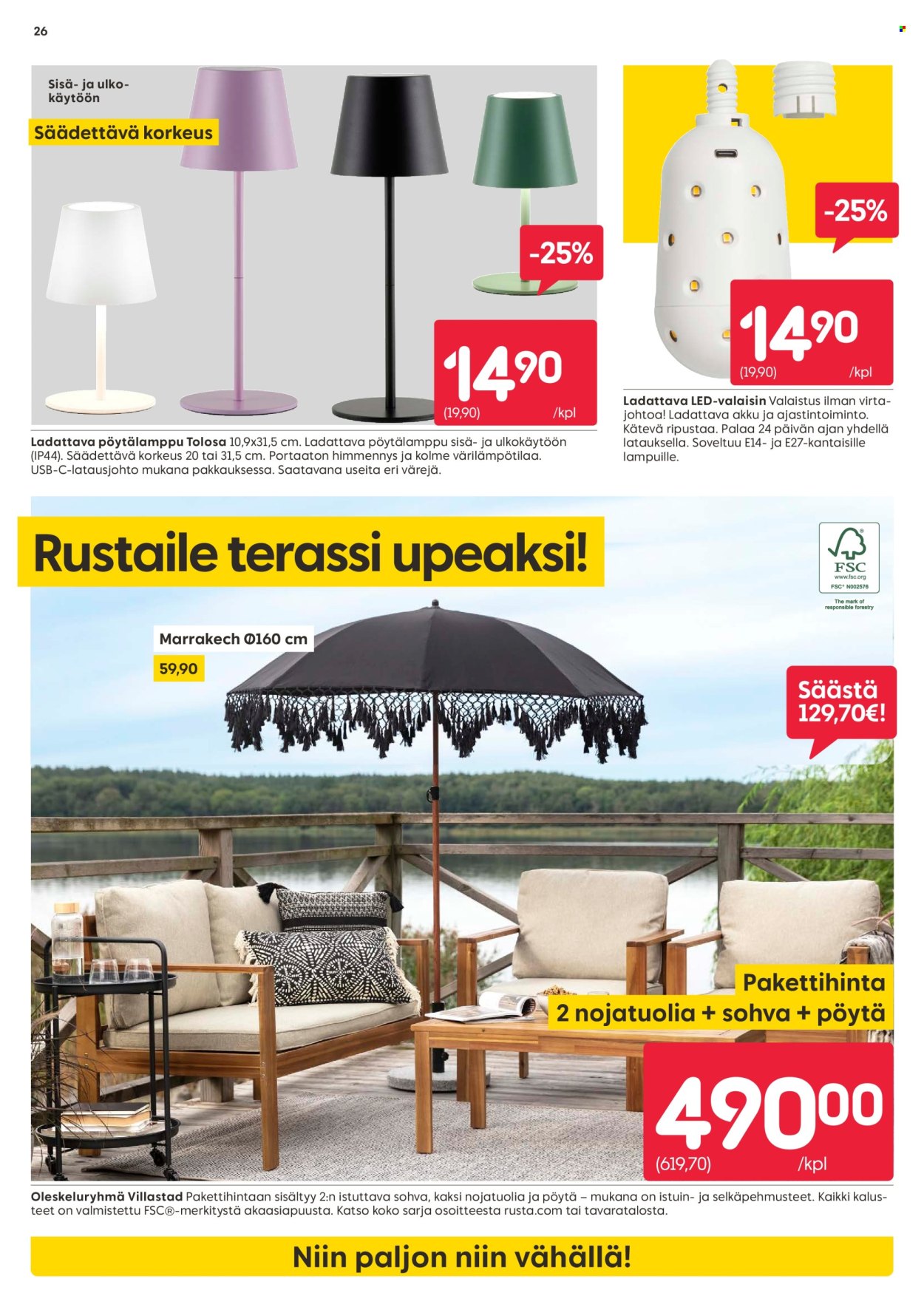 Rusta tarjoukset - 26.05.2025 - 01.06.2025. Sivu 26