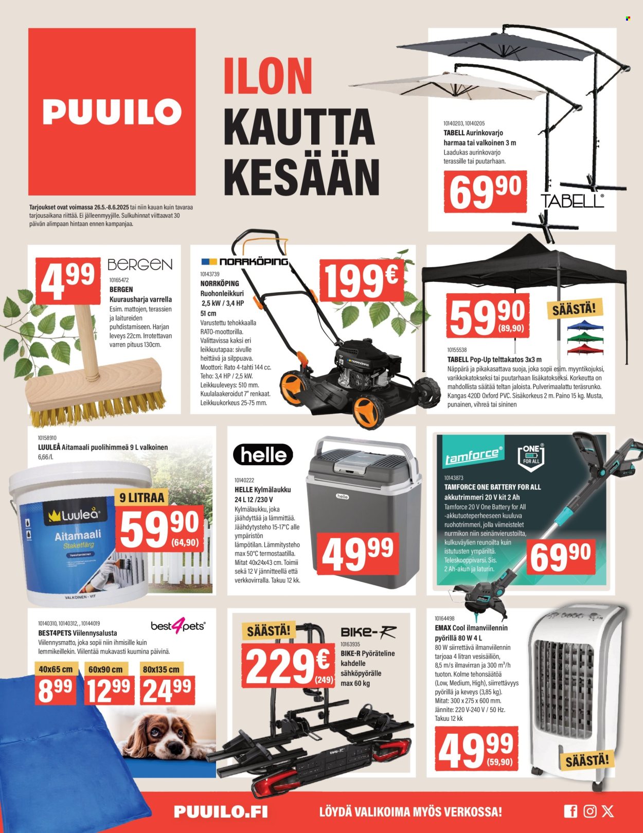 Puuilo tarjoukset - 26.05.2025 - 08.06.2025. Sivu 1