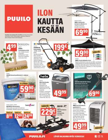 Puuilo tarjoukset  - 26.05.2025 - 08.06.2025.