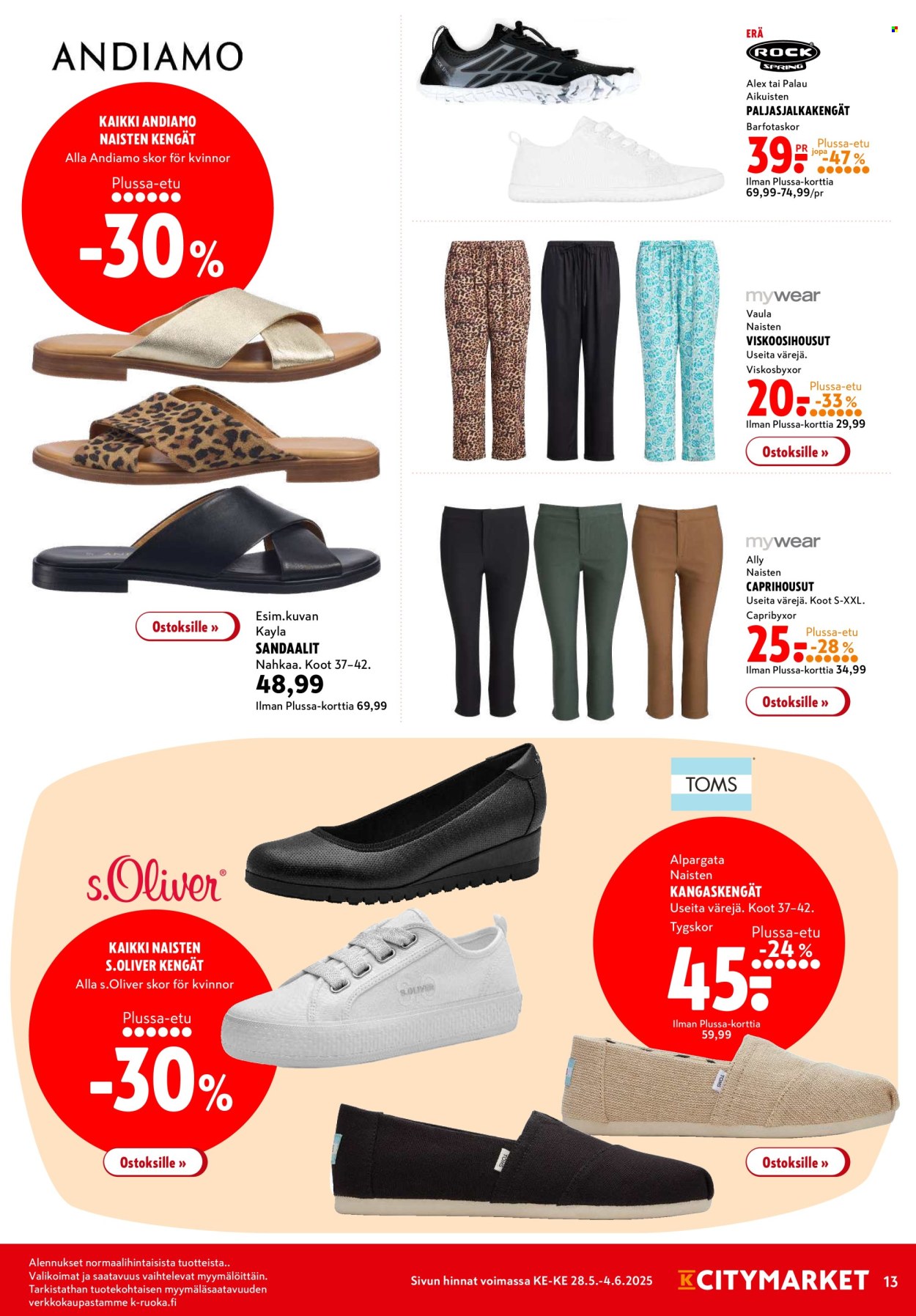 K-citymarket tarjoukset - 28.05.2025 - 04.06.2025. Sivu 13