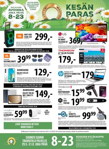 Tuuri tarjoukset  - 28.05.2025 - 03.06.2025.