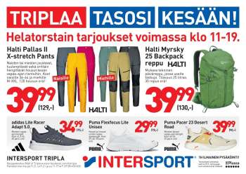 Intersport tarjoukset  - 28.05.2025 - 29.05.2025.