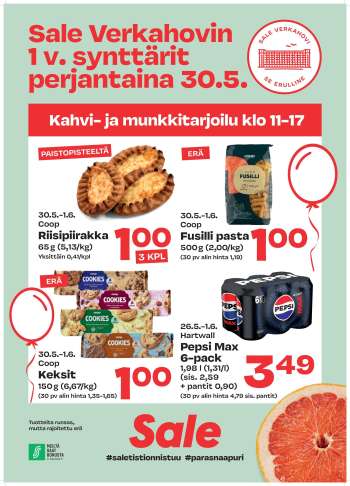 Sale tarjoukset  - 26.05.2025 - 01.06.2025.