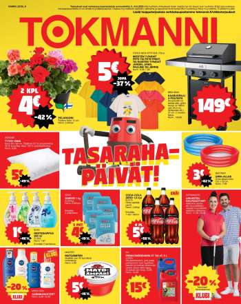 Tokmanni tarjoukset  - 02.06.2025 - 08.06.2025.