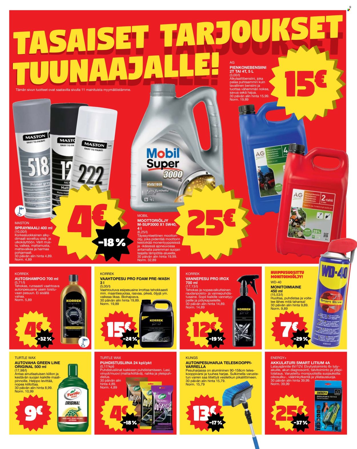 Tokmanni tarjoukset - 02.06.2025 - 08.06.2025. Sivu 9