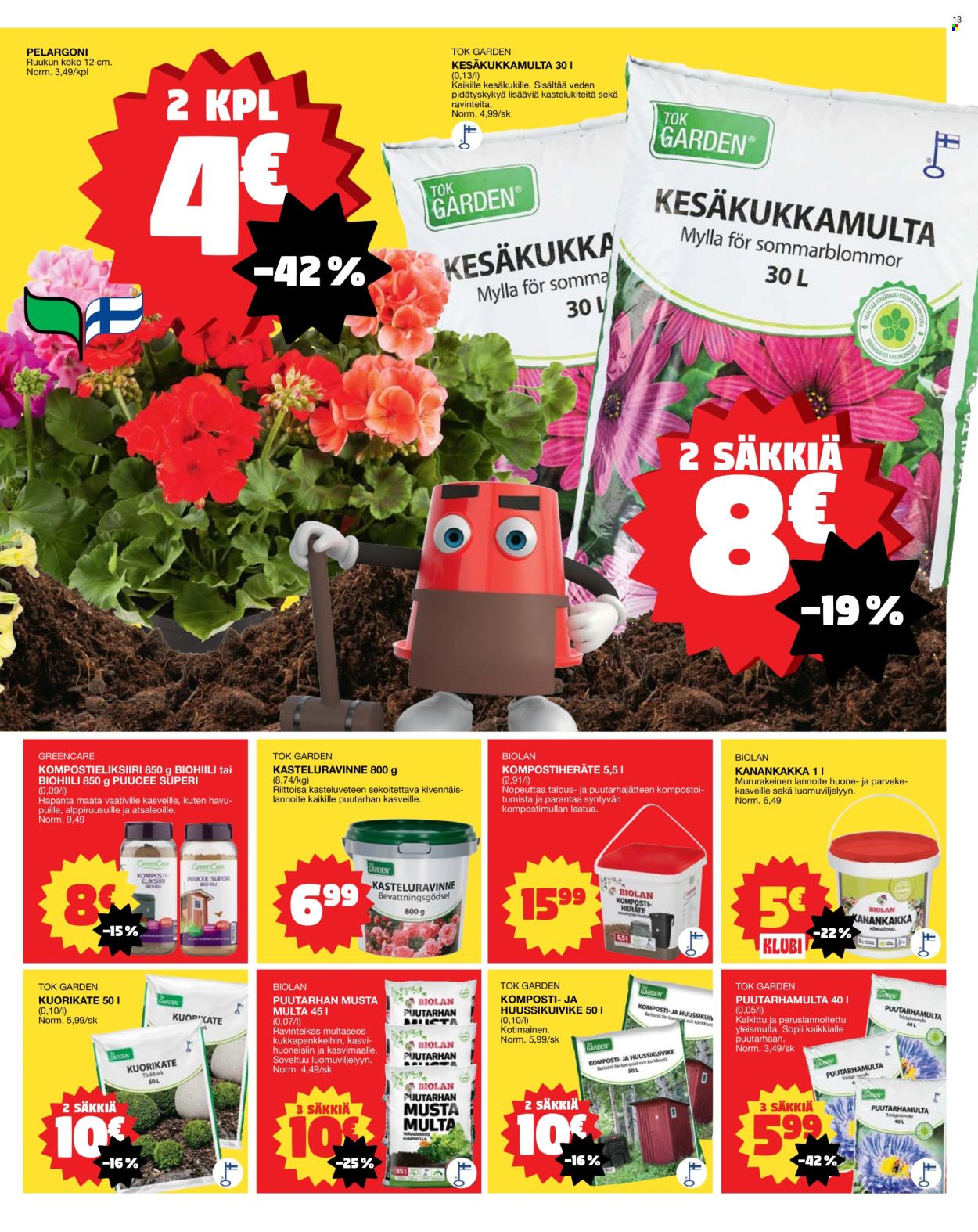 Tokmanni tarjoukset - 02.06.2025 - 08.06.2025. Sivu 13