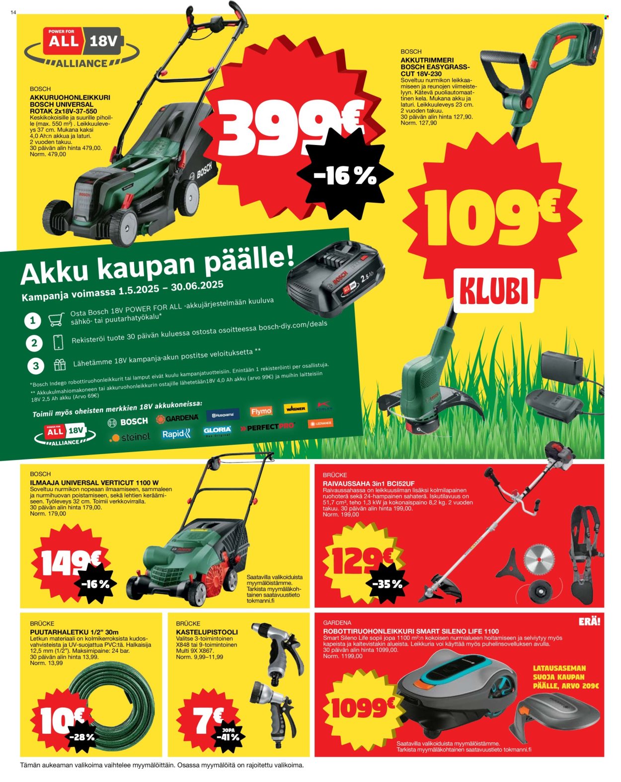 Tokmanni tarjoukset - 02.06.2025 - 08.06.2025. Sivu 14