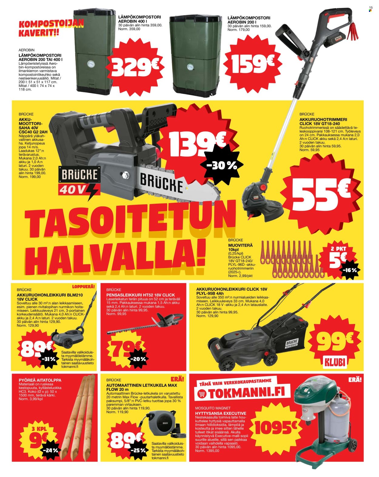 Tokmanni tarjoukset - 02.06.2025 - 08.06.2025. Sivu 15