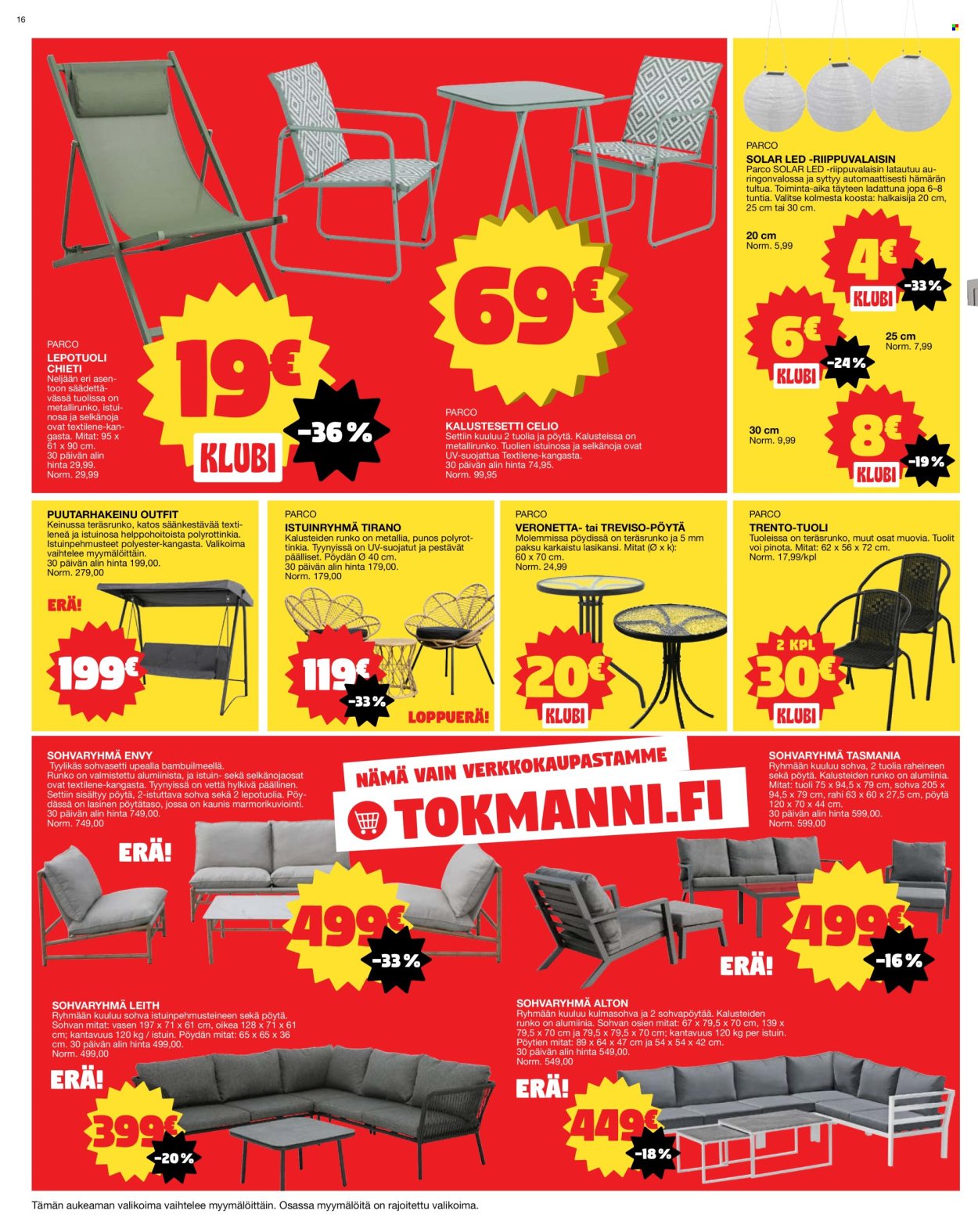 Tokmanni tarjoukset - 02.06.2025 - 08.06.2025. Sivu 16