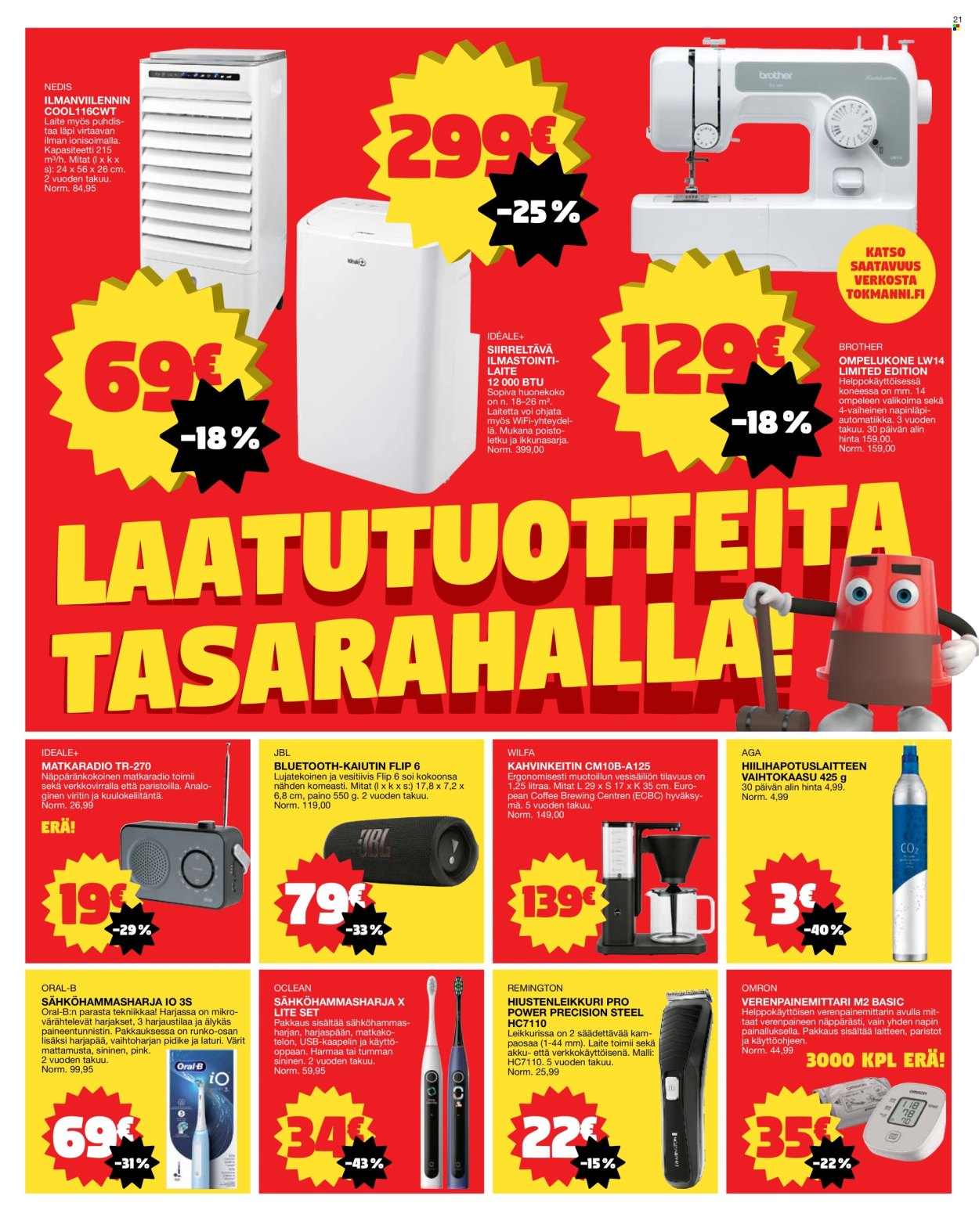 Tokmanni tarjoukset - 02.06.2025 - 08.06.2025. Sivu 21