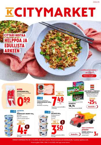 K-citymarket tarjoukset  - 02.06.2025 - 11.06.2025.