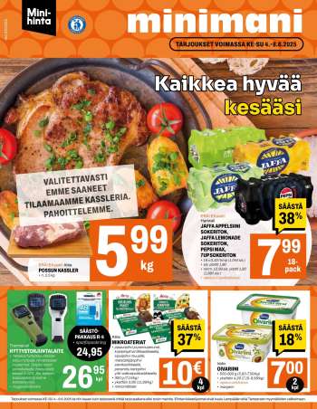 Minimani tarjoukset  - 04.06.2025 - 08.06.2025.