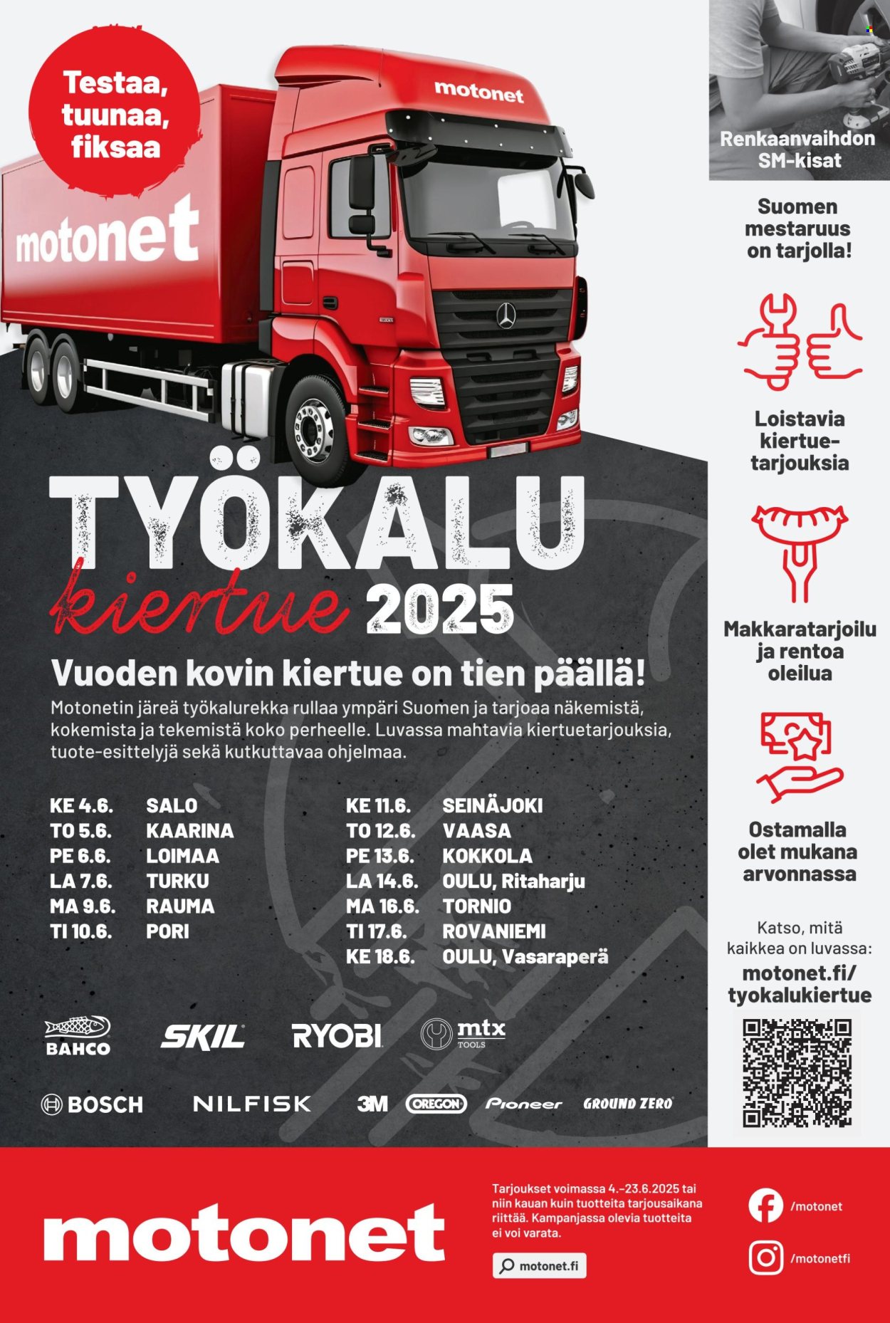 Motonet tarjoukset - 04.06.2025 - 23.06.2025. Sivu 16