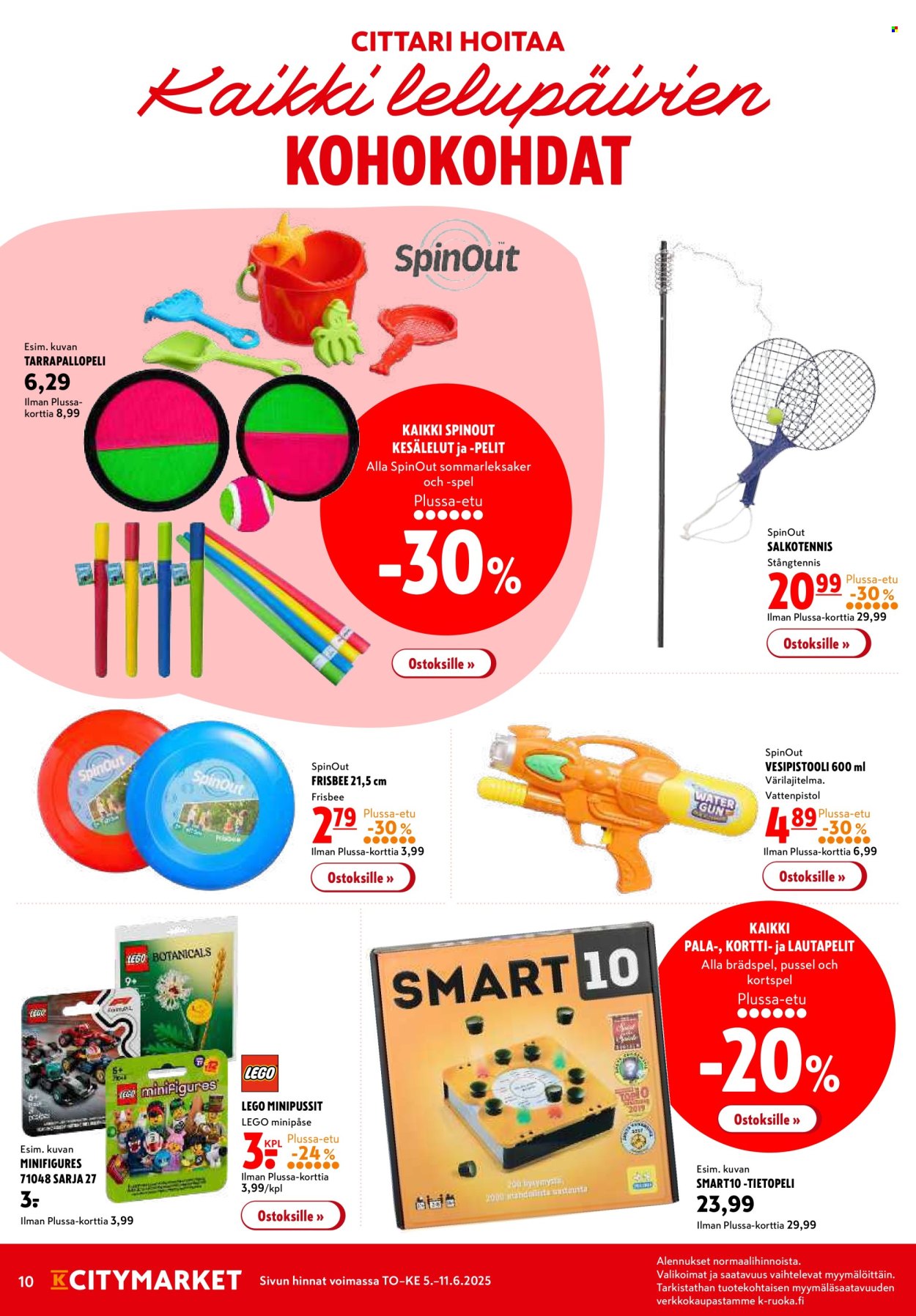 K-citymarket tarjoukset - 05.06.2025 - 11.06.2025. Sivu 10