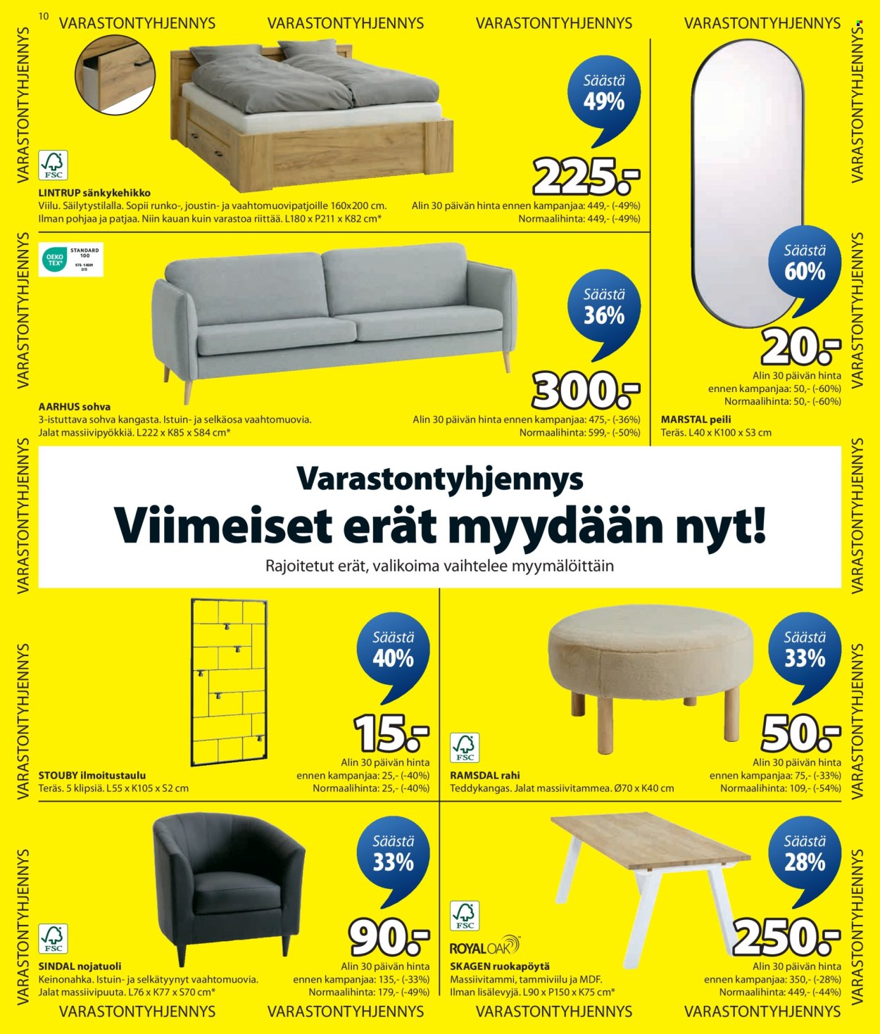 JYSK tarjoukset - 05.06.2025 - 18.06.2025. Sivu 10