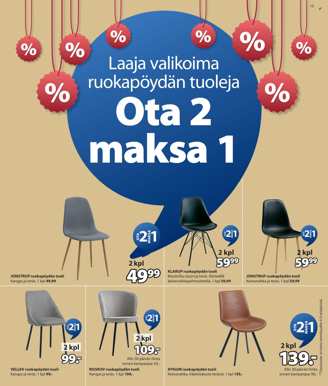 JYSK tarjoukset - 05.06.2025 - 18.06.2025. Sivu 13
