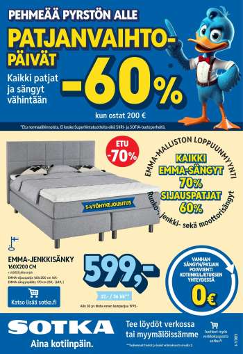 Sotka tarjoukset .