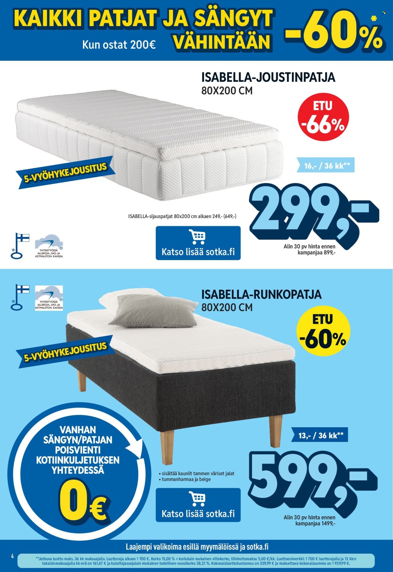 Sotka tarjoukset. Sivu 4